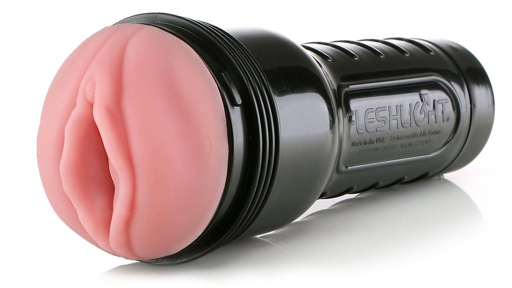 Dit is nu de beroemde Fleshlight. 