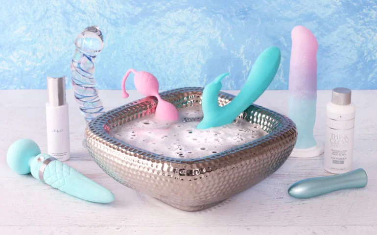 Sextoys in a bath