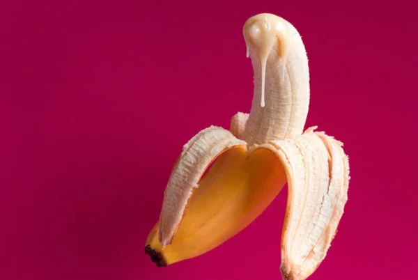 Banana looks like its ejaculating