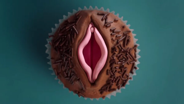 Cupcake looking like a vagina