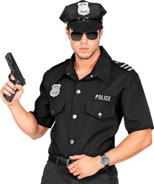 Man in police uniform