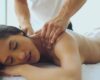 Woman getting an erotic massage