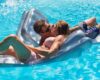 Man and woman in a pool